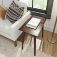 thumbnail image 5 of Plank+Beam Mid Century Modern Rectangular Side Table, Solid Wood End Table for Living Room, Walnut, 5 of 8