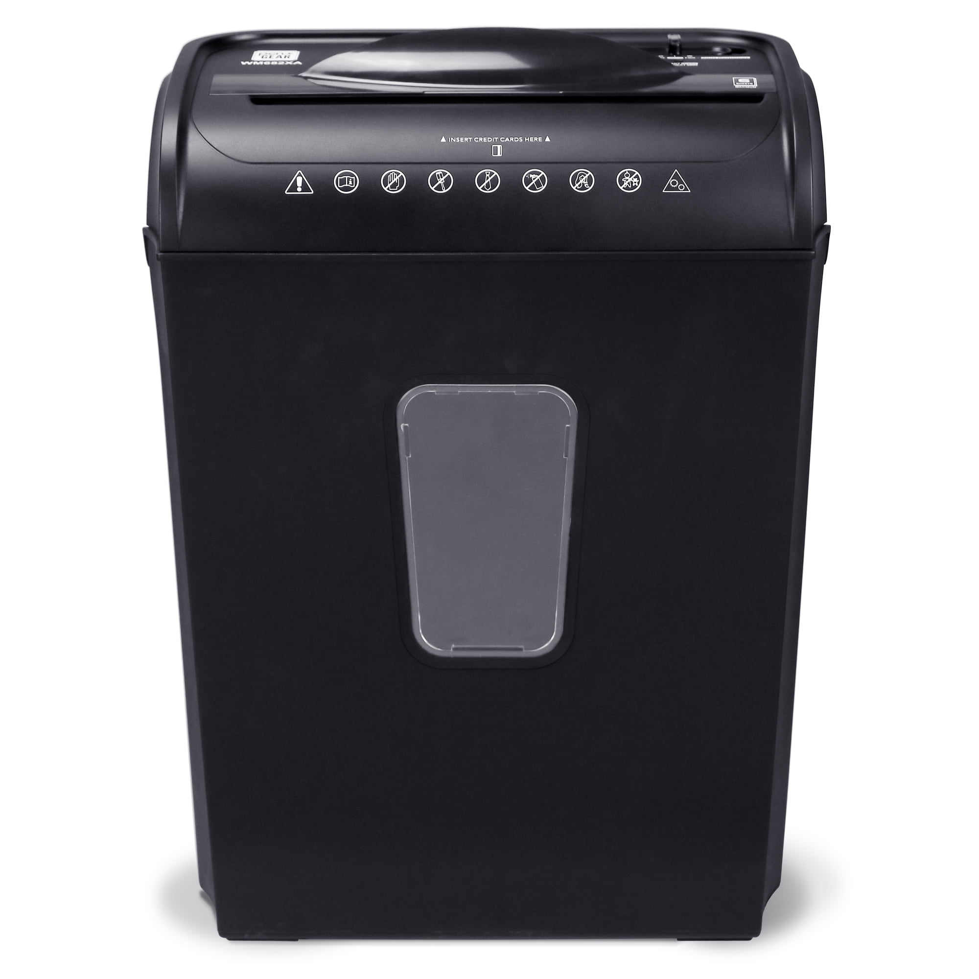 BLACK & DECKER CC601 6-Sheet Crosscut Paper Shredder (Black), 6SHEET CROSSCT