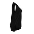 thumbnail image 4 of Blusa George para Mujer,  con Amarre en la Espalda y Hi Low en Ruedo Negro Talla EG, 4 of 4