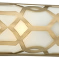 thumbnail image 6 of 2264-AG-LED Crystorama Lighting Jennings 1 Light Modern Wall Sconce in Traditional and Contemporary Style - 24 Inches Wide by 6.5 Inches High-Aged, 6 of 7