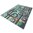 Children's Floor Mats Game Puzzle Washable Track Maze Crystal Pile