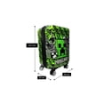 thumbnail image 4 of Maleta Rigida 21 Ful Minecraft Negro Con Verde XTML0001, 4 of 5