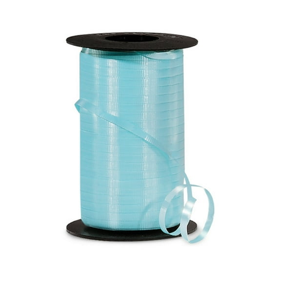 Aqua Blue Curling Ribbon - 3/16in. x 500 Yards (c3aq)