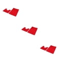 thumbnail image 1 of Maytalsory 1/2/3 Anti-slid Floor Mat Chenille Rug Carpet - Soft Texture For Bathroom And Bedroom Red 50*80+50*50 3PCS, 1 of 6