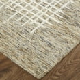 thumbnail image 3 of Feizy Maddox Transitional Abstract, Tan/Ivory, 3'6" x 5'6" Accent Rug Easy Care Stain Resistant Kid Friendly Casual Floor Rug for Living room Bedroom, 3 of 8