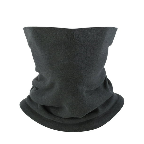 Mascarilla de invierno para media cara, polaina para el cuello, bufanda térmica resistente al viento, bandana de esquí, bufanda unisex de algodón para hombre y mujer