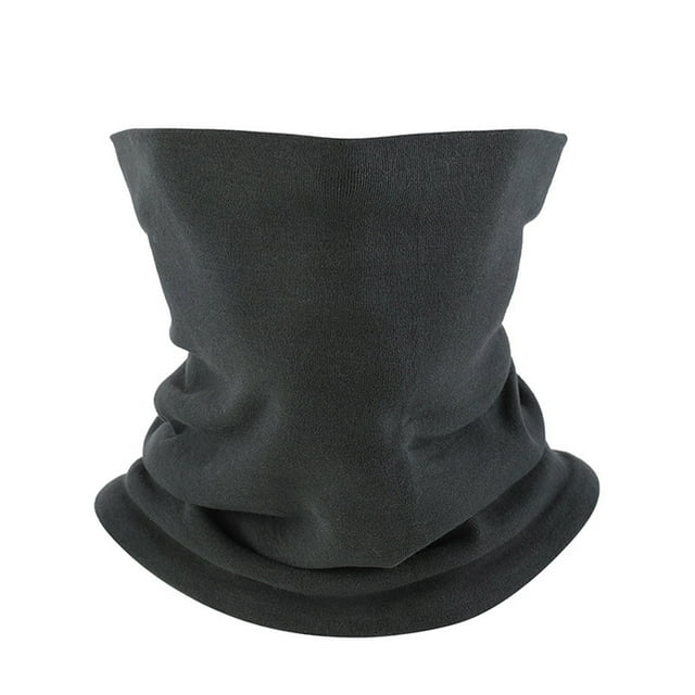 Mascarilla de invierno para media cara, polaina para el cuello, bufanda térmica resistente al viento, bandana de esquí, bufanda unisex de algodón para hombre y mujer