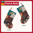 thumbnail image 2 of Picia Sunflower Bald Eagle for 18in Christmas Stockings, Xmas Stocking for Kids, Holiday and Family Stocking for Fireplace or Party Decoration, 2 of 8