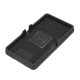 thumbnail image 4 of Cargador inalámbrico Qi con alfombrilla antideslizante de silicona para salpicadero (cargador rápido de 10 W, negro), 4 of 6
