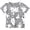 Grey, variant on Kids Halloween Ghost Print T-Shirt Top ā Cute cosp^lay cost-ume Tee for Boys and Girls Aged 1-13 Years, Soft Cotton Blend