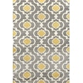 thumbnail image 2 of Moroccan Trellis Contemporary Indoor Area Rug 6'6" X 9' Gray/Yellow, 2 of 5