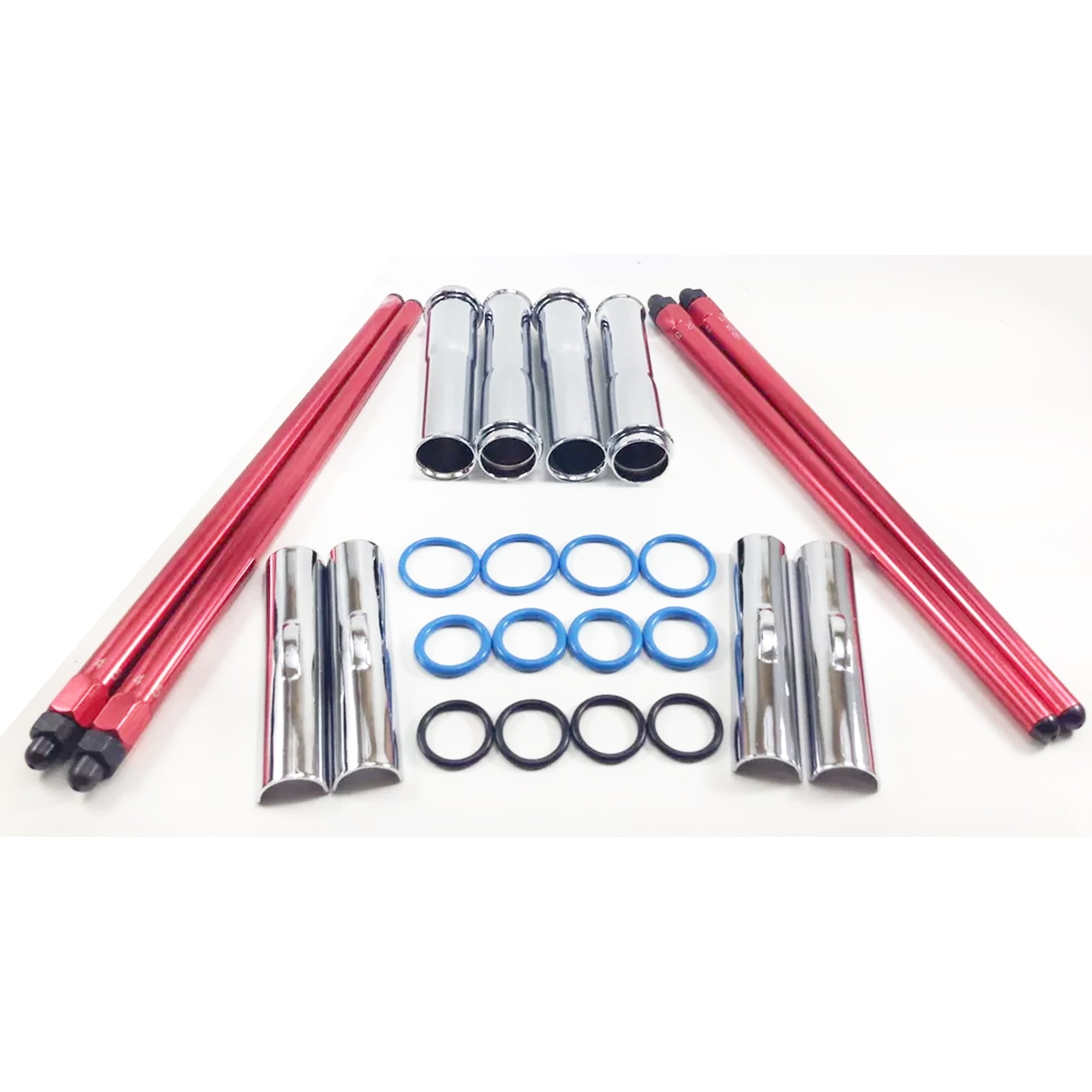Harley Evolution 1984 1999 Adjustable Pushrods and Push Rod Cover Kit