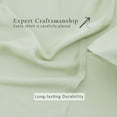 thumbnail image 6 of TOSMO Luxury Sheet Set 4 Piece King Size - 100% Viscose Derived from Bamboo - 18” Extra Deep Pockets, Oeko-Tex Certified, Silky Soft, Cooling and Breathable, 6 of 7