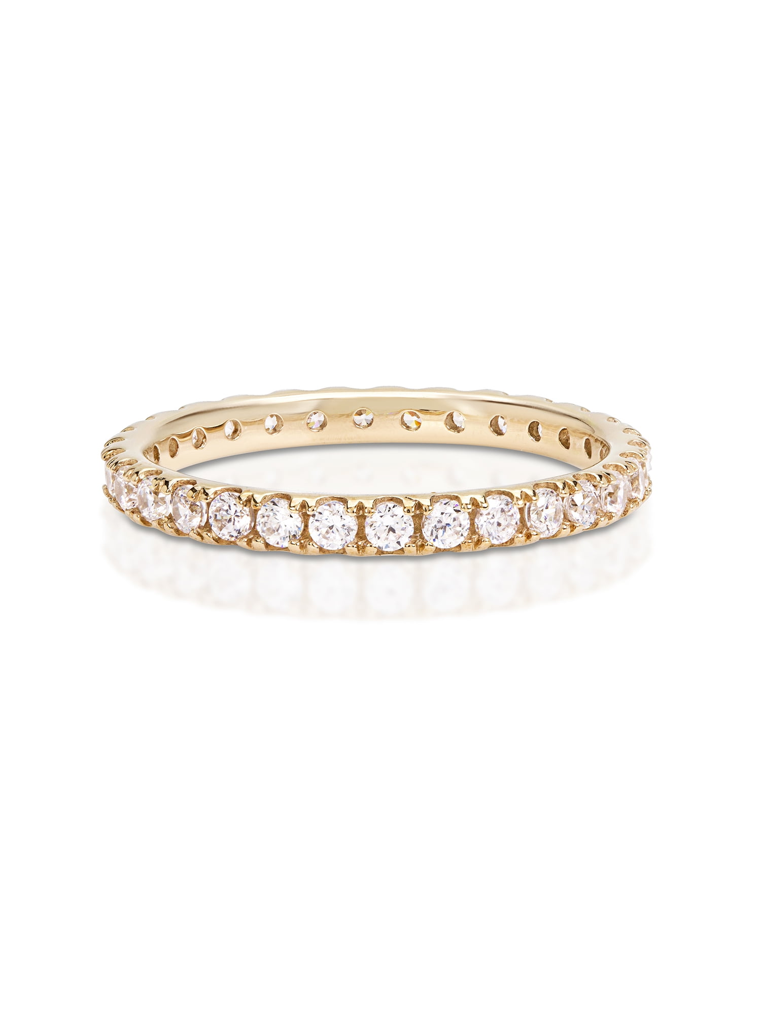 Cubic Zirconia Eternity Ring with Zirconia from SwarovskiÂ®