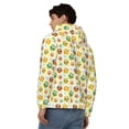 thumbnail image 4 of Kdxio Colorful Owls 1 Print Men Hoodies Casual Hoodies for Men with Zip Pockets Full Zip Long Sleeve Sweatshirt Sports Hooded Jacket-X-Large, 4 of 5