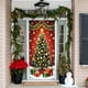 thumbnail image 4 of Cubierta Navideña para Puerta de 35 X 71 Pulgadas | Tela de Poliéster con Estampado de Papá Noel | Decoración Navideña Duradera para Puertas, Paredes y Mesas | Fácil de Instalar para Fiestas Navideña, 4 of 6