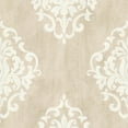 thumbnail image 1 of Kenneth James by Brewster 672-20089 Onyx Massa Beige Large Ornate Damask Wallpaper, 1 of 2