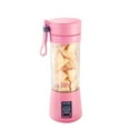 thumbnail image 1 of Portátil para batidos y 6 vasos exprimidores, recargable por USB, personal, con funcionamiento de un solo toque, para batir batidos, ideal para la cocina, viajes y deporte, 1 of 8
