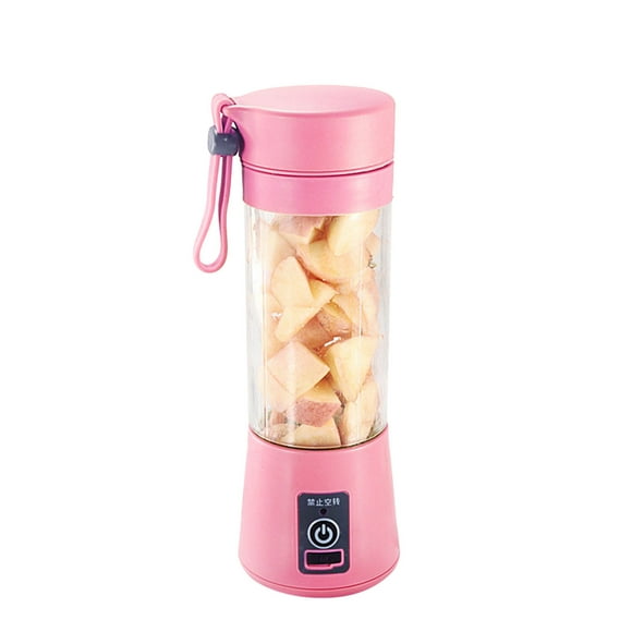 Portátil para batidos y 6 vasos exprimidores, recargable por USB, personal, con funcionamiento de un solo toque, para batir batidos, ideal para la cocina, viajes y deporte