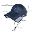 thumbnail image 3 of Visors Men Adjustable Baseball Cap Outdoor Breathable Sunscreen Cap Summer Sunshade Hat Baseball Caps, 3 of 7