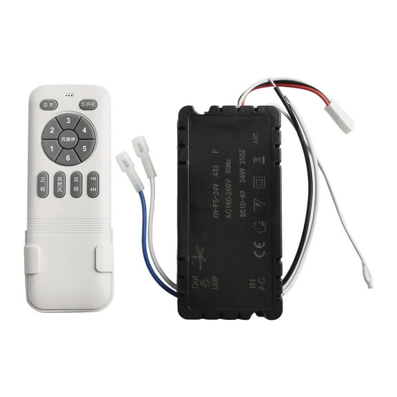 Ceiling Fan Light Frequency Conversion Remote Control 6Speed Remotecontrol