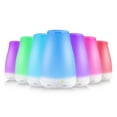 thumbnail image 1 of Essential Oil Diffuser with Clear Scale Aroma Diffuser LED Colorful Lighting Effect Aromatherapy Humidifier Power-off Protection Cool Mist Maker for Home Office, 1 of 1