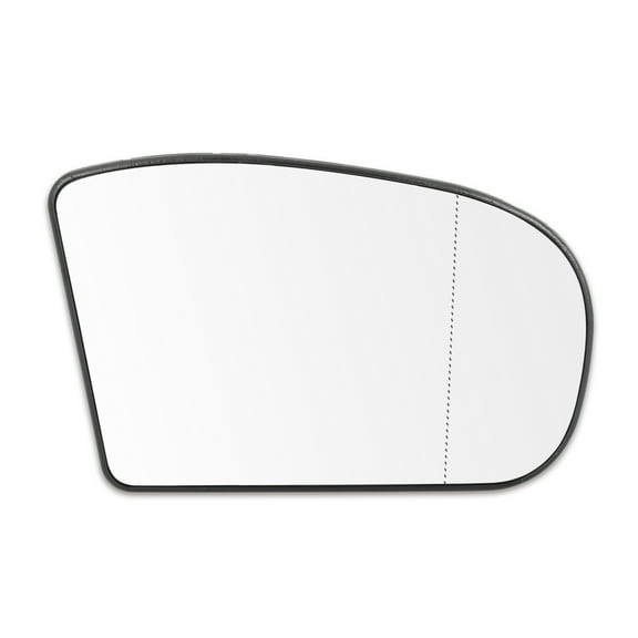 Car Mirror Glass Heated with Backing Plate Passenger Side RH for Mercedes-Benz C230