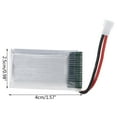thumbnail image 2 of CIYISON 3.7V 800mAh Lipo Battery, 802540 Rechargeable Lithium Battery for SYMA X5C X5C-1 X5 X5SC X5SW M68 K60 HQ-905 CX30 RC Quadcopter, 2 of 10