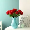 thumbnail image 5 of 12pcs Realistic Artificial Rose Bouquet for Weddings, Birthdays, and More  for Floral Arrangements and Home Decor, 5 of 9
