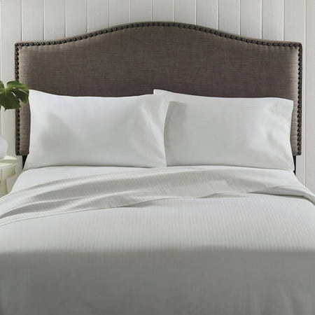 300 Ct Case - Better Homes & Gardens 300 Thread Count Damask Stripe Pillowcases, 2 Count