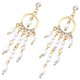 thumbnail image 5 of Dangle Pearl Earrings Simulated Pearl Earrings Classic Fashionable Design 6 4x1 8cm 1 Pair, 5 of 5