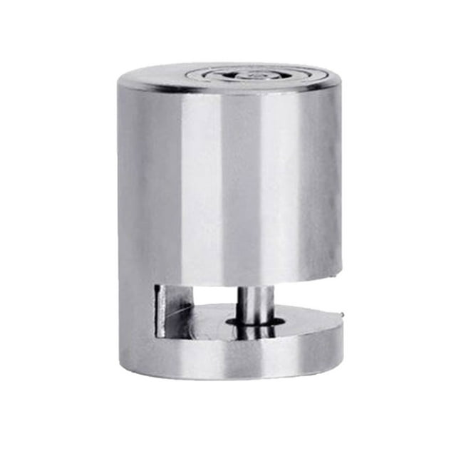 1Pc Alloy Steel Motorcycle Disc Brake Lock Anti-theft Wheel Disc Brake Lock Security Disc Lock 5.5mm Locking Pin for Motorbike Scooter Bike (Silver)