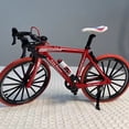 thumbnail image 4 of Kids Mini 1:10 Model Alloy Mountain Bicycle Diecast Metal Simulation Mountain Bike decoration Collection Toy For Boys, 4 of 6