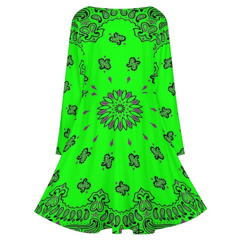 green emerald velvet dress Green Buford Bandana | du Exclusives main image 1