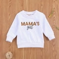 thumbnail image 6 of Douhoow Mama's Girl Pullover Toddlet Long Sleeve Round Collar Letter Printed Sweatshirt, 6 of 8