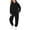 0-Black&880, variant on Tiijoy Toddler Girls Outfits Kids Casual Pullover Hoodie Sweatpants Set, Sizes 2-3