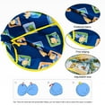 thumbnail image 3 of Camisas para hombres 1 par, Camisas para hombres Ligas para camisas Soportes elásticos ajustables para camisas con clips antideslizantes de bloqueo (23 par, negro), 3 of 5