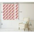 thumbnail image 6 of Ambesonne Floral Peel & Stick Wallpaper for Home, Roses and Gerberas Vintage, 13"x72", Pale Pink Dark Tan, 6 of 6