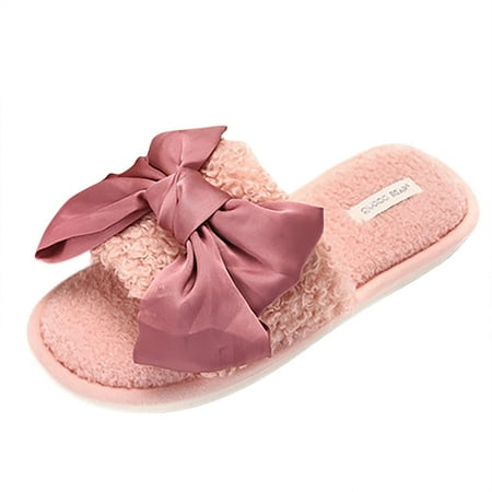 

Quealent Adult Women Shoes Most Loved Womens Slippers Four Seasons Cute Slippers Home Non Slip Fpir Season Cloth Cotton Indoor Slippers Women Cute Pink 8