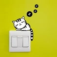 thumbnail image 1 of Lovely Cat Pattern Light Switch Sticker For Bedroom Decoration, 1 of 5