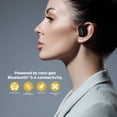 thumbnail image 4 of Monster Open Flex Wireless Earphones, Open-Ear Bluetooth 5.4 Earbuds with Built-In Microphone, Charging Case, IPX5 Water Resistant, Black, 4 of 8