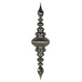 thumbnail image 1 of Vickerman M183887 41 in. Pewter Shiny Finial Ornament, 1 of 1