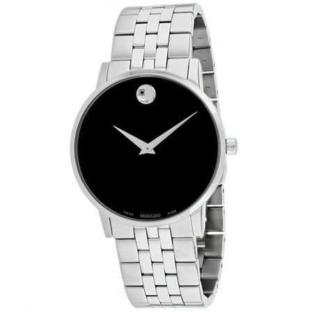 Movado Men's Museum Black Dial Watch - 607199