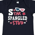 thumbnail image 4 of Inktastic Star Spangled Stud with Sunglasses and Stars Boys Baby Bodysuit, 4 of 5