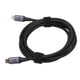 thumbnail image 3 of Cable USB C a USB C multifunción 8K 60Hz alta velocidad 20Gbps PD 100W carga rápida USB 4,0 Cable de datos magnético 78,7 pulgadas, 3 of 8