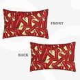 thumbnail image 2 of Gukieu Fire Extinguisher Print Plush Pillow Cover, Hidden Zipper Pillow Protector without Pillow Core, Suitable for Bedroom, Office, Car Decoration-14"x20", 2 of 6