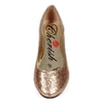 thumbnail image 4 of Cherish CF38 Women Metallic Confetti Round Toe Ballerina Flat, 4 of 5