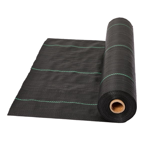 Landscape Fabric Weed Barrier, Heavy Duty Polypropylene Garden Weed Control Cloth.