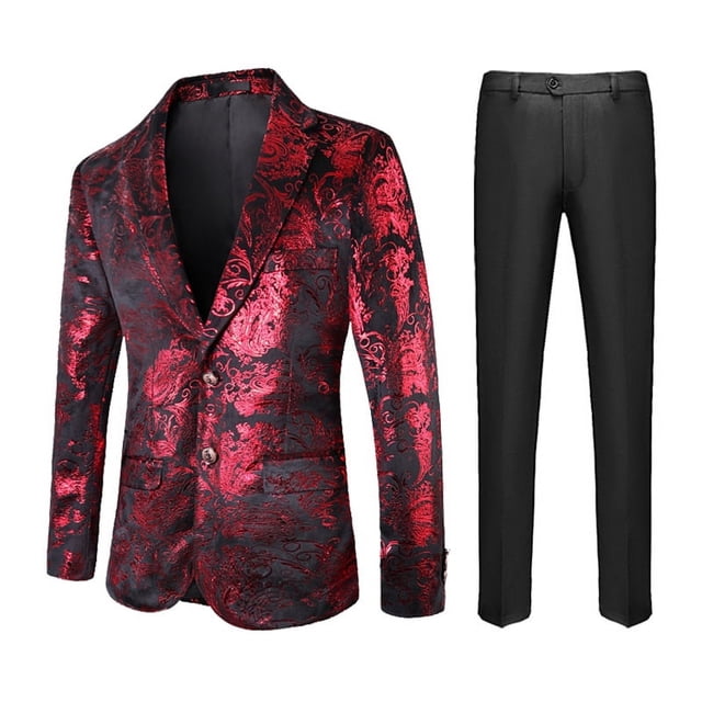 Traje de hombre, chaqueta de traje, traje casual, chaqueta, traje estampado, traje de ocio