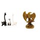 thumbnail image 1 of Estatua de ciervo alce,Estatua de jirafa de cerámica,adorno moderno para decoración del hogar,Escultura,Estatua de resina,figura decorativa para el hogar.,Esculturas de animales coleccionables, 1 of 8